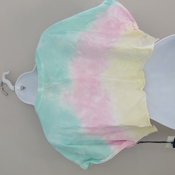 Juicy Couture tye dye crop top in size large - Picture 4 of 5